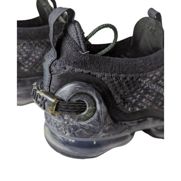 NIKE Air VaporMax 2020 Flyknit "Blk Dark Grey' Running Shoes Size 5Y/W6.5 - Picture 13 of 14